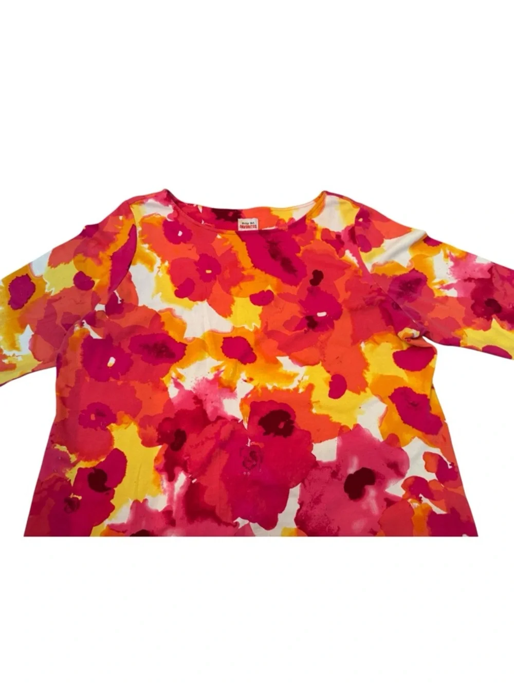 Ruby Rd Floral Top Size 1X - Picture 2 of 5